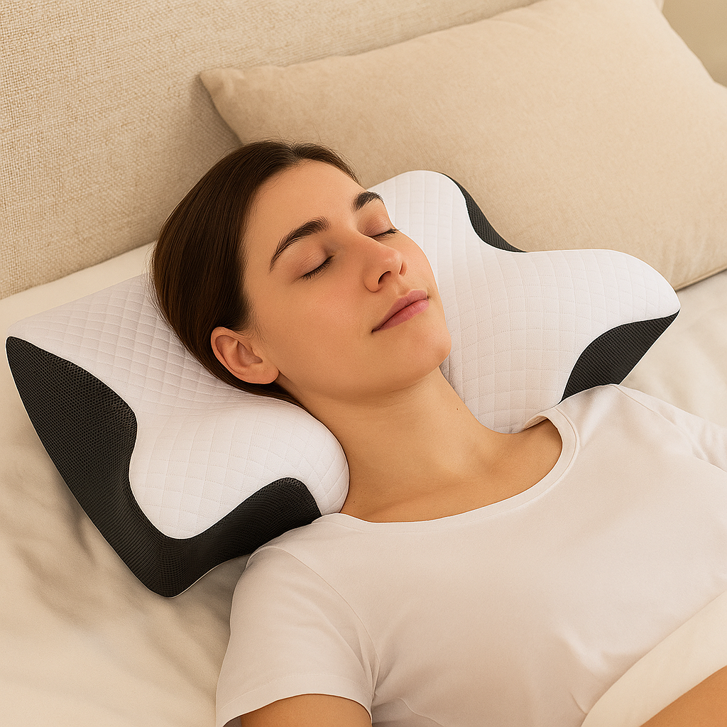 Orthopedic Memory Foam Butterfly Neck Pillow